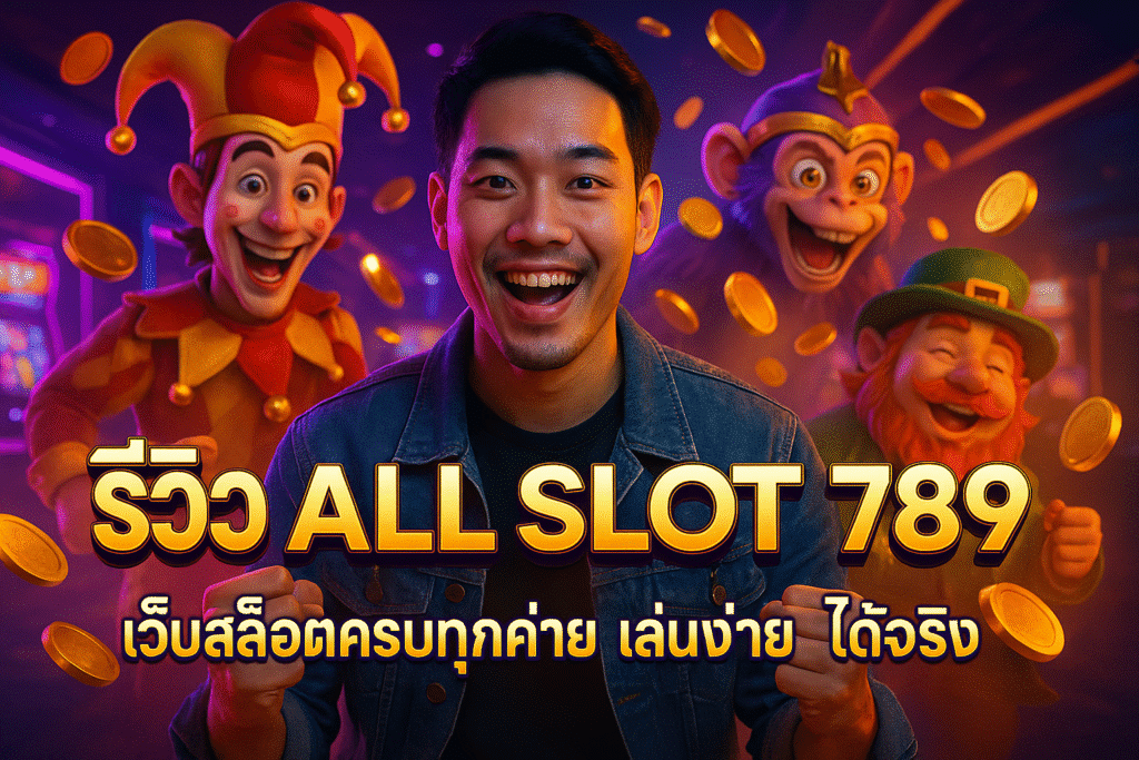 รีวิว ALL SLOT 789 เว็บสล็อตครบทุกค่าย เล่นง่าย ได้จริง