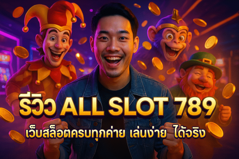 รีวิว ALL SLOT 789 เว็บสล็อตครบทุกค่าย เล่นง่าย ได้จริง