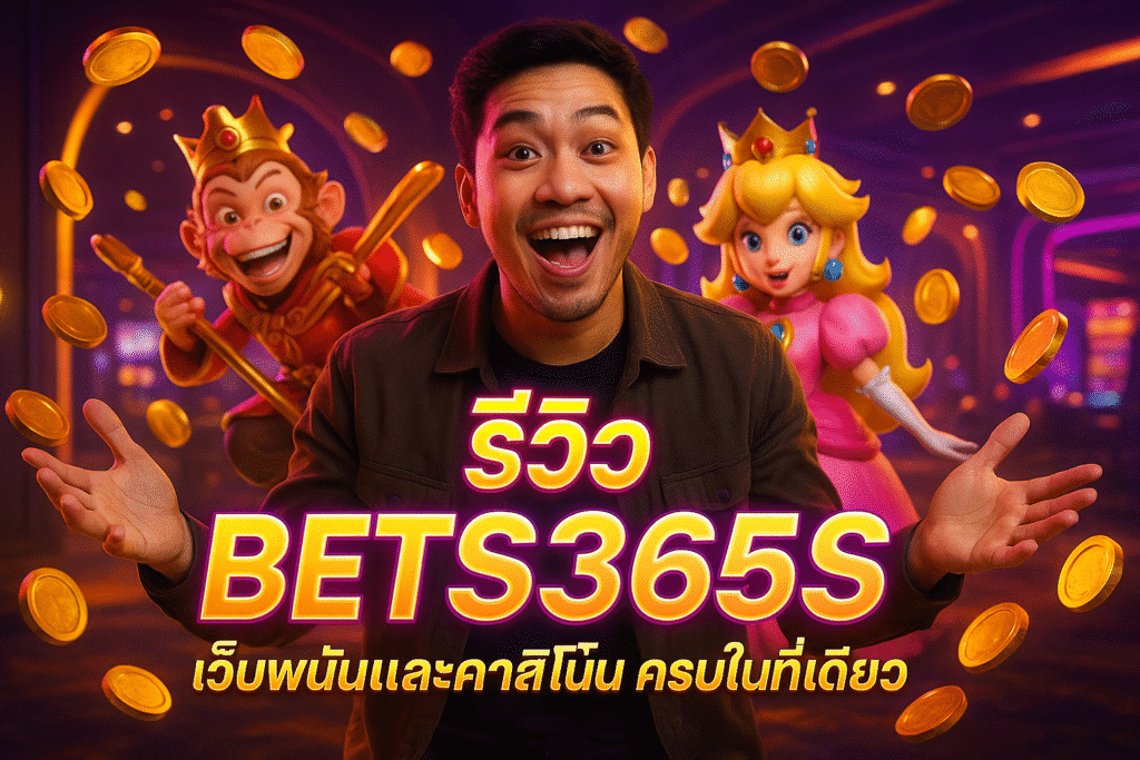 รีวิว BETS365S เว็บพนันและคาสิโน ครบในที่เดียว